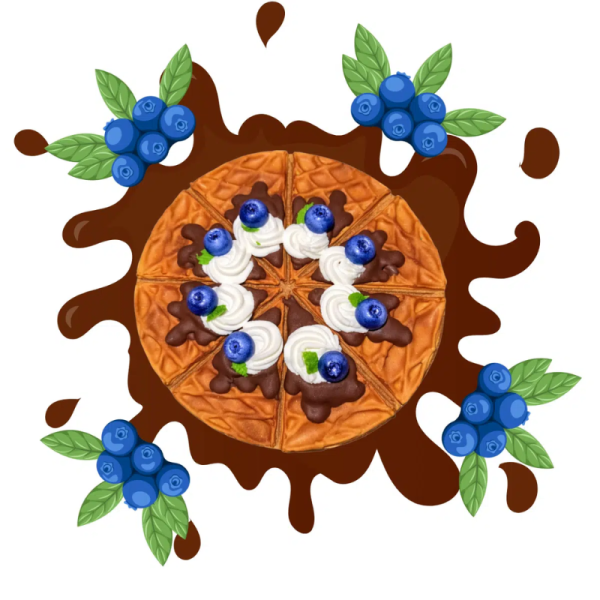 Hooves Blueberry Pie