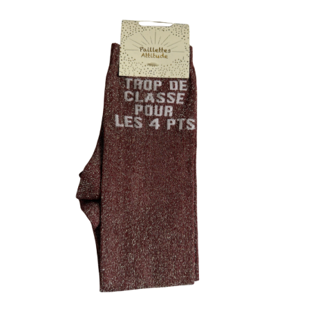Sokken Trop de classes pour les 4 pts