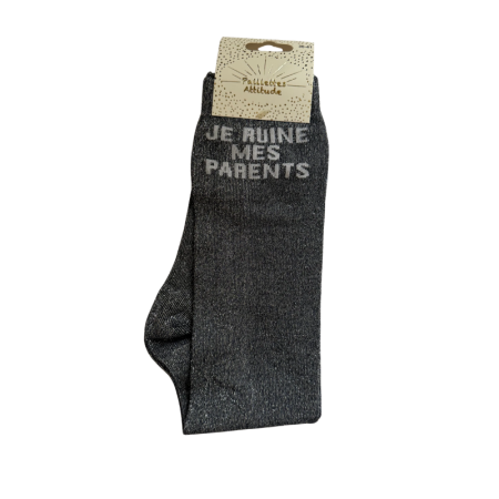 Chaussettes Je ruine mes parents