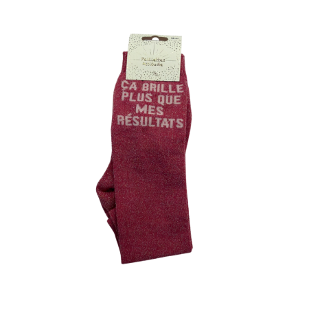 Chaussettes Ca brille plus que mes résultats