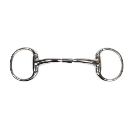 Double Jointed Eggbutt Snaffle with “Roll-R” Spacer 14mm