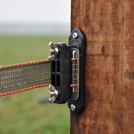 Isolateur clôture ruban de coin Turboline avec écrou papillon (5 pcs)