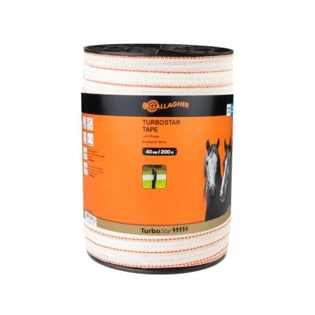 TurboStar Tape 40 mm (white, 200 m)