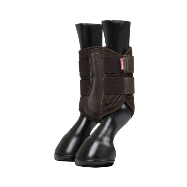 Mesh Brushing Boots (Brown)