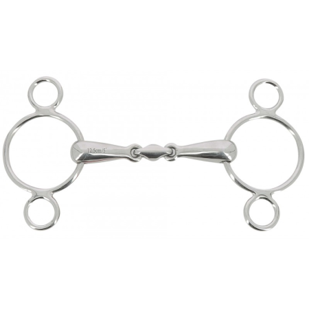 Anatomisch verstelbaar bit met 3 ringen FEELING