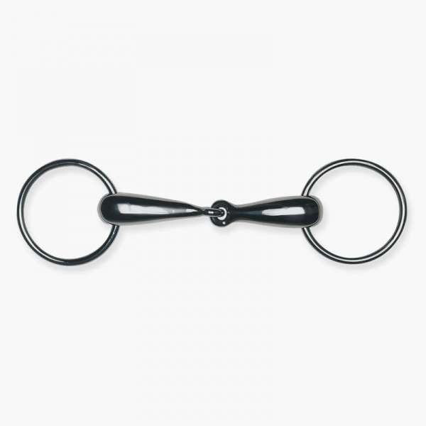 Filet 2 anneaux en inox, gros canon creux