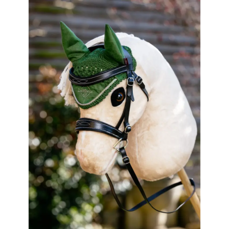 Hobby Horse vliegenoornetje Hunter Green LeMieux