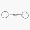 Filet 2 anneaux double brisure en inox, lien oval, canon plein