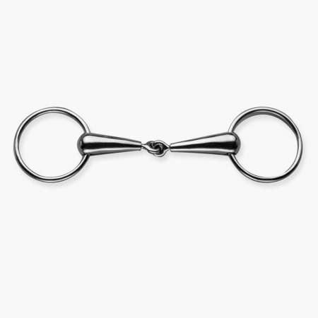 Loose ring snaffle, single jointed, Pinchless