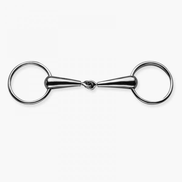 Filet 2 anneaux Pinchless en inox, gros canon plein