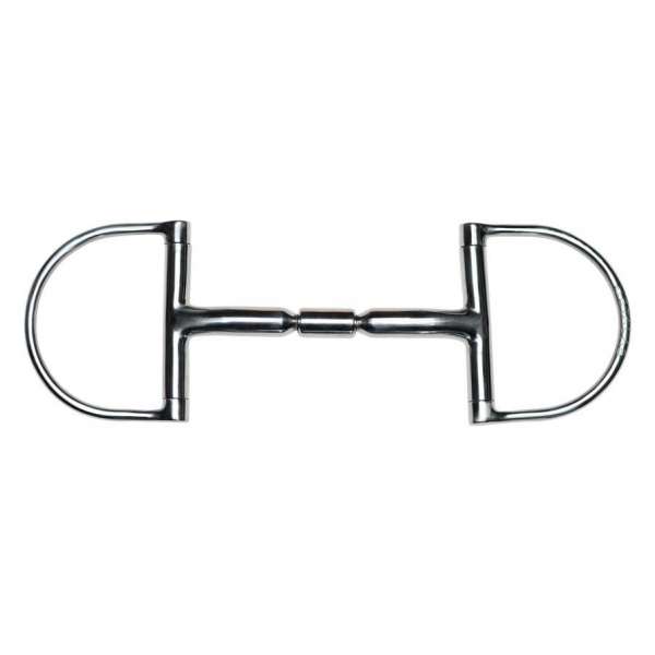 Metalab D-ring snaffle Elite, mullen barrel mouth