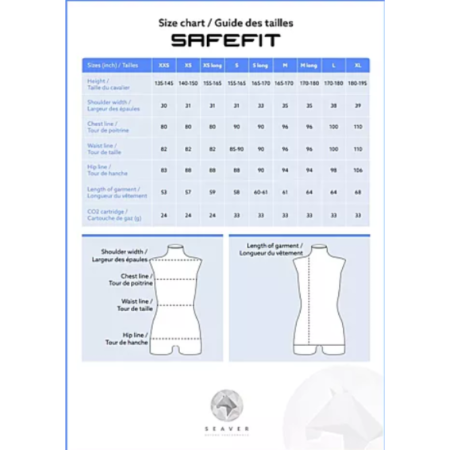 Airbag Seaver Safefit Crystal Rain