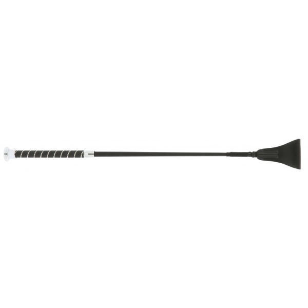 Cravache WHIP & GO - Strass Torsade 65cm