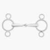 Continental gag Flexi, single jointed, 3 rings