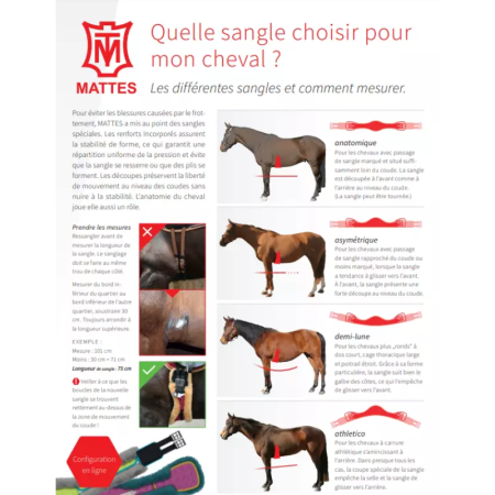 Sangle courte demi lune