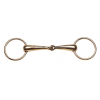Cyprium Hol Enkelgebroken Trensbit met 2 Ringen