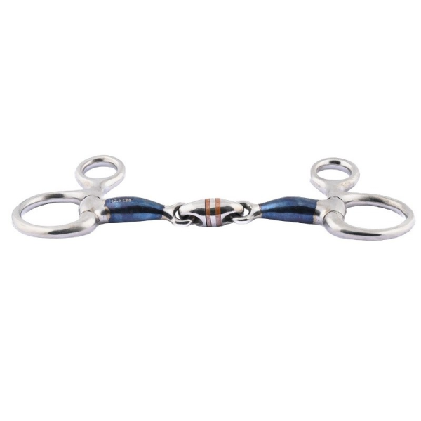 Mors baucher double brisure blue steel