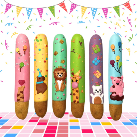 6 Iced Sticks Stable Party