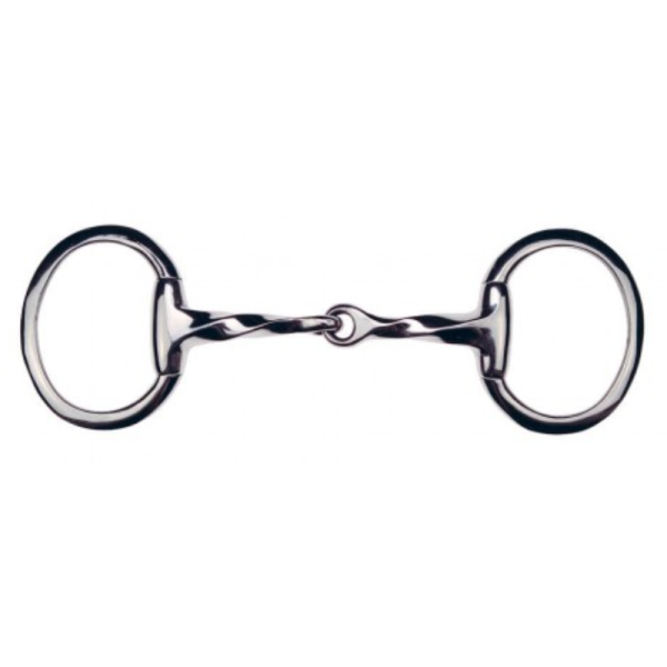 FEELING - Eggbutt Bit with Twisted Mouthpiece