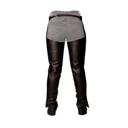 Long Leather Chaps