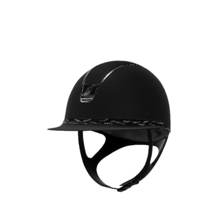 Casque Miss Shield Matt Flower Swarovski Jewelry