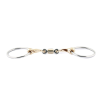 Mors double brisure torsadé à rouleau