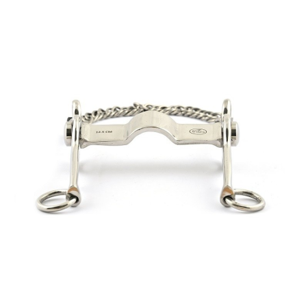 Tilting Pelham Bit with Flat Mouthpiece