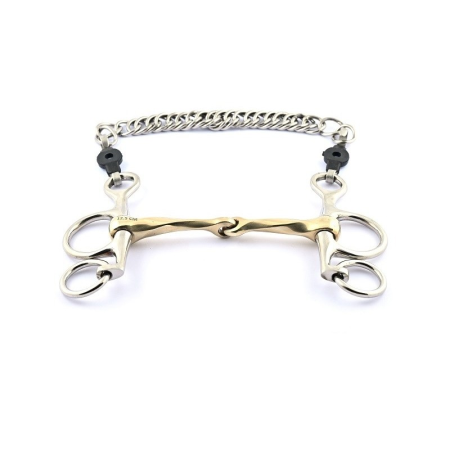 Twisted Pelham Bit with Short Shanks