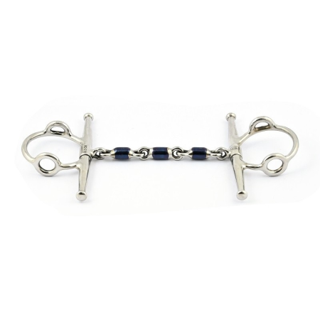 Knevel-gagbit met Blue Steel rollermondstuk