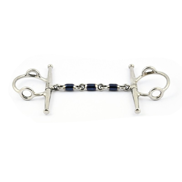 Knevel-gagbit met Blue Steel rollermondstuk