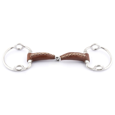 Leather-Covered Gag Bit