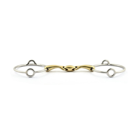 Mors releveur grands anneaux double brisure