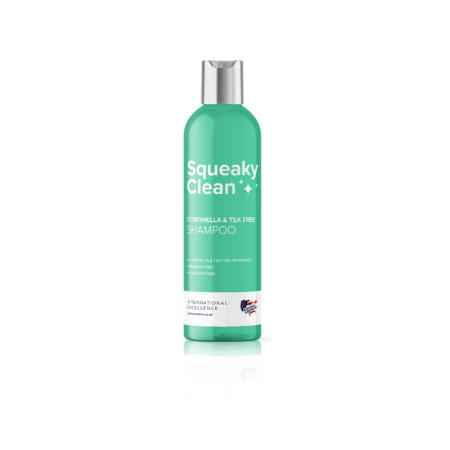 Shampoing à la citronnelle et au tea tree