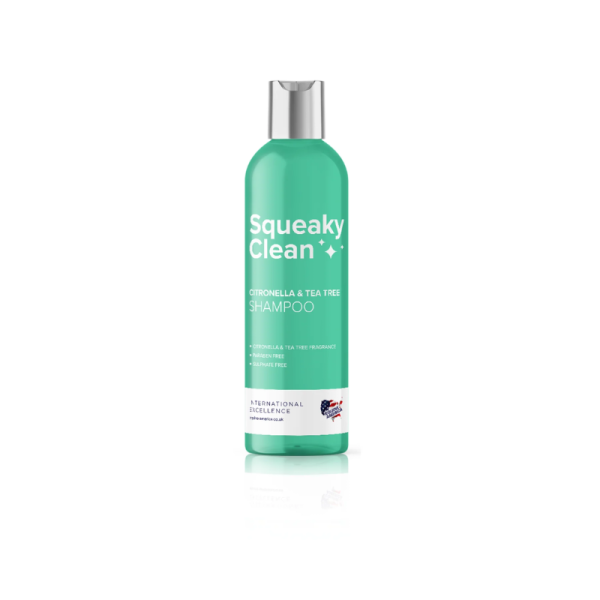 Shampoing à la citronnelle et au tea tree