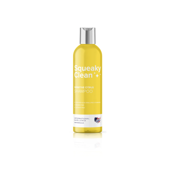 Shampoing aux agrumes pour peaux sensibles
