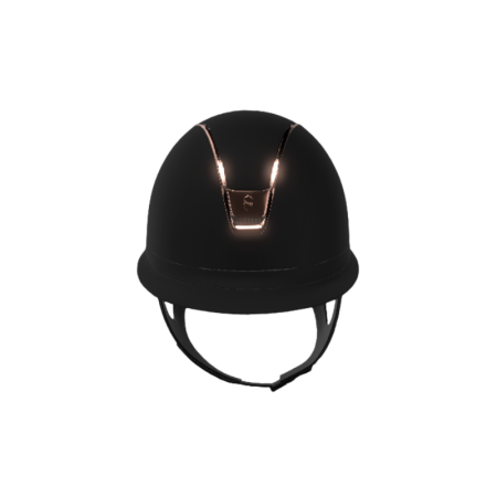 Miss Shield Shadowmatt – Black Top Shadowmatt Black, Trim & Blazon Rose Gold