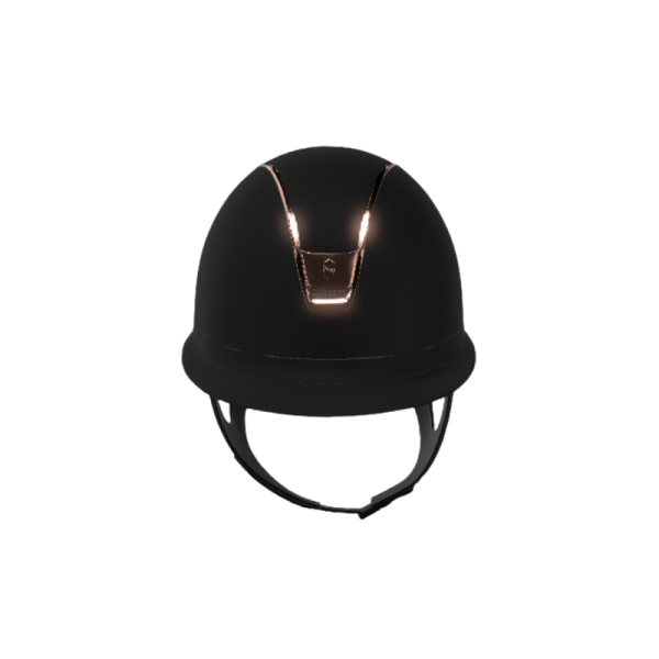 Miss Shield Shadowmatt – Black Top Shadowmatt Black, Trim & Blazon Rose Gold