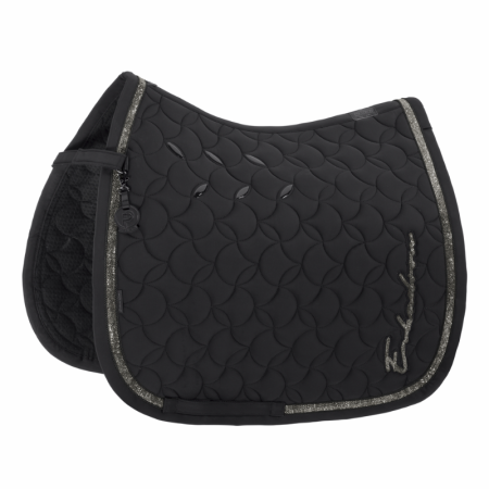 PRO SOFT GLITTER Platinum Saddle Pad