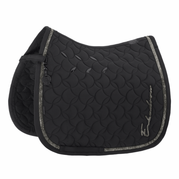 PRO SOFT GLITTER Platinum Saddle Pad