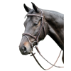 raised finish with elegant decorative stitching Bridle