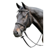raised finish with elegant decorative stitching Bridle