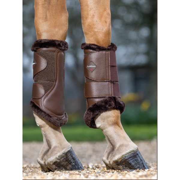 Soft Brushing Boots with Fleece Lining