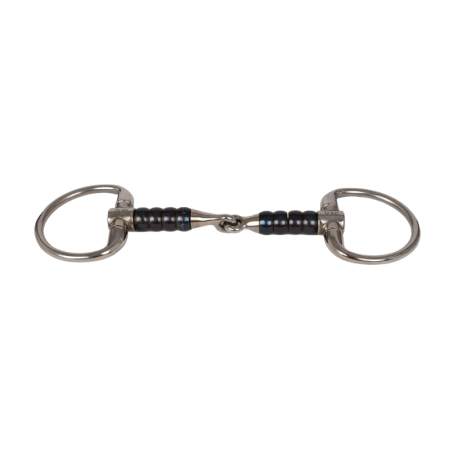 Eggbutt Cherry Roller Snaffle Bit