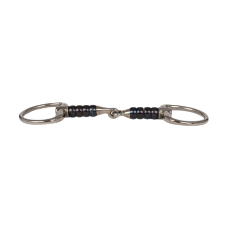 Eggbutt Cherry Roller Snaffle Bit