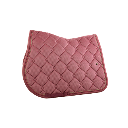 Saddle pad Luxor 3D-velvet with Bamboo Charcoal lining