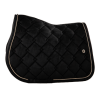 Saddle pad Luxor 3D-velvet with Bamboo Charcoal lining