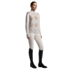 CT Women’s Pure Wool Sweater – Geometric Pattern