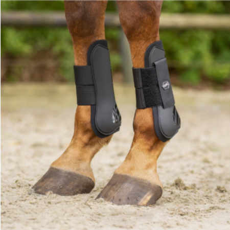 Open front tendon boots