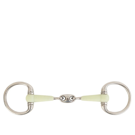 BR Apple Mouth Double-Jointed Eggbutt Bit 14 mm