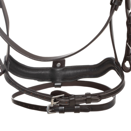 Equestro Engels hoofdstel met anatomische neusriem